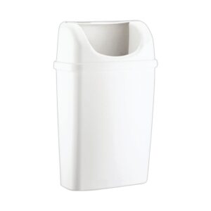 Wall Waste Bin Solo Plastic – White / ABS