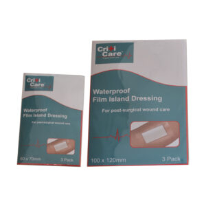 CritiCare Waterproof Film Island Dressing