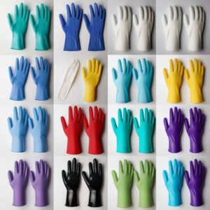 Unigloves Disposable Gloves Expert Plus Size 8.5 Latex, Sterile, Powder-Free, Pack of 50