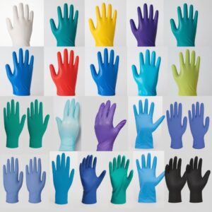 Ansell Touch N Tuff Size 9½-10 (XL) Latex Gloves, Powder-Free, Nature, Length 240mm, Textured, Thickness 0.12mm, Pack of 100