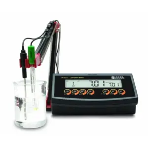 pH Meter Benchtop pH/mV Meter with 0.01 Resolution