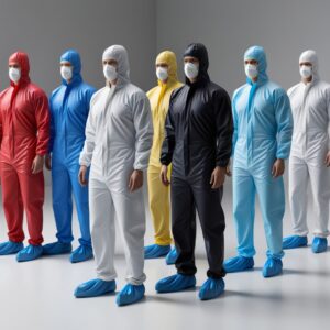 LLG Disposable Protective Sleeves 20µm, PE, Blue, Pack of 100