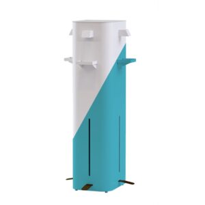25L Foot Pedal Floor Standing Sanitiser Dispenser Station – Triple