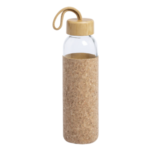 500ml Bamboo & Glass Drink Water Bottle – Eco Friendly