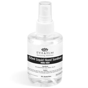 70% Alcohol Liquid Hand Sanitiser Spray – 150ml