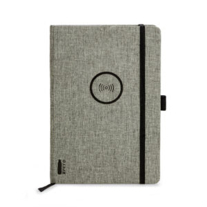 A5 Notebook With Integrated Wireless Charger – Rpet Eco Friendly