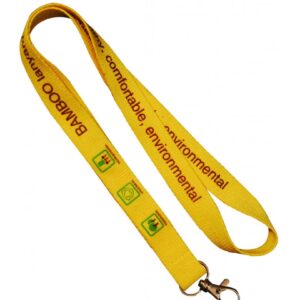 Sustain Bamboo and snap Lanyard – Min Order 100 units