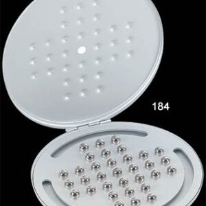 Solataire set in slim metal case