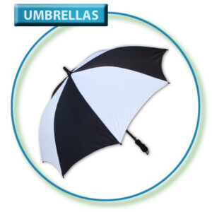 Junior Blue & White Golf Umbrella