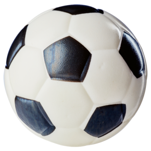 Soccer Shaped Stress Ball