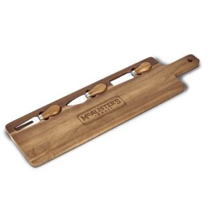 Balkan Cheese Set Board With Cheese Tools