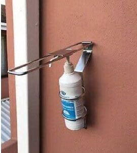 Stainless Steel Wall Sanitizer Stand – Min 10 units