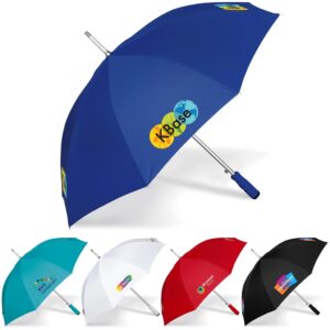 Cloudburst Auto-Open Umbrella – Quality 8 Panel Umbrella With Aluminium Shaft & Colour Co-ordinated Handle
