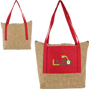 Cork & Cotton Tote Bag With Pocket – Eco Friendly & Locally Manufactured