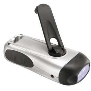 dynamo and solar torch keyring Available in: Matt Silver