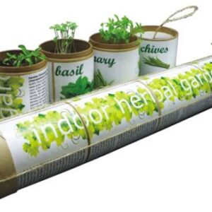 Indoor Herbal Garden (Herb or Flower) – Size: 70(d)*110mm – Min