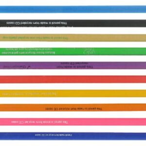 Recycled CD Case Pencil – Plain – Min Order: 250 units