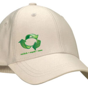 Organic Cotton Peak Caps – Min Order: 250 units