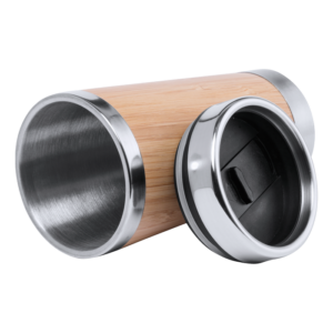 Eco Friendly Bamboo, Stainless Steel 500ml Travel Mug