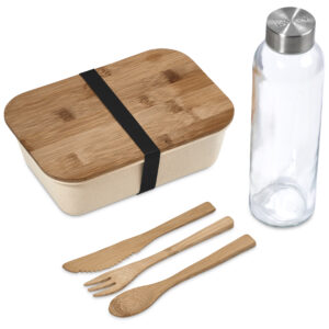 Eco Friendly Complete Lunch Set Gift Set – Kooshty Maya Lunch Box, Cutlery & Bottle