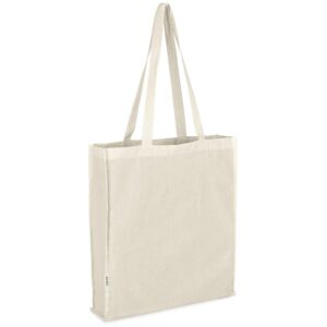 Sakiori Recycled Cotton Tote Shopper Bag With Long Over Shoulder Carry Straps