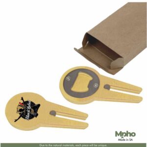 Eco Friendly Wooden Man Shape Bottle Opener In Gift Box – Min 100 Units