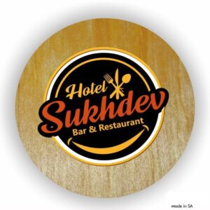Eco Friendly Wooden Plain Round Coaster – Min 100 Units