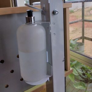 Floor Standing Sanitizer Dispencer Elbow Press – Min 10 units
