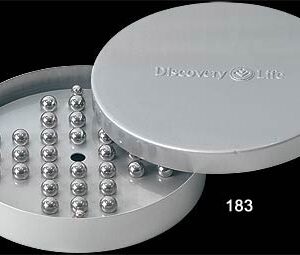 solataire set in round container
