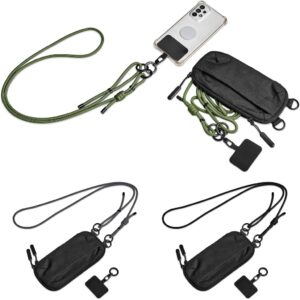 Glam Recycled PET Crossbody Bag & Phone Strap – Suitable All Cell Phones