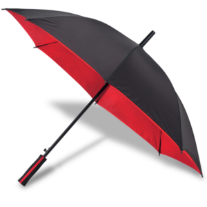 Two Tone Rim Umbrella Avail in: Red