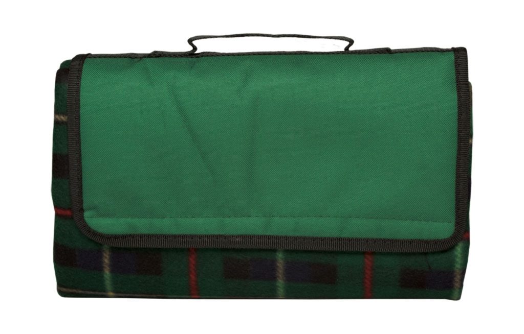 Tartan Fleece Blanket – Avail in: Green
