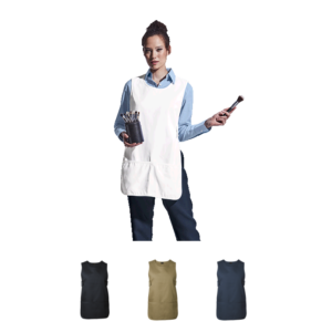 Iris Pinafore With Kangaroo Pocket Divided Into Multiple Compartments