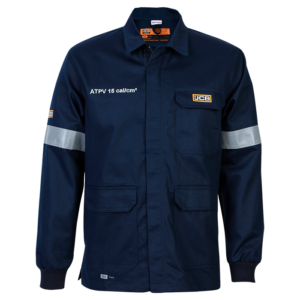 JCB Arc Tech Jacket – Nylon Flame Retardant Fabric Silver Reflective Tape