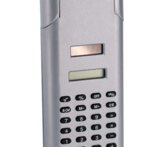 Solar powered calculator