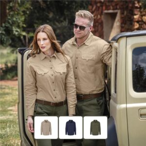 Bush Shirt Two-Tone – Short Sleeves