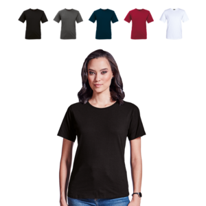 Ladies Organic Cotton Crew Neck T-Shirt – Sustainable & Socially Responsible Tshirt