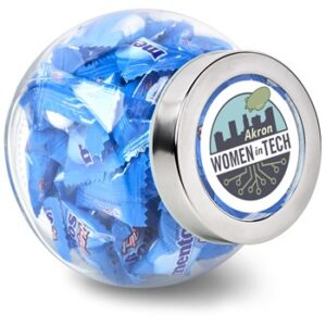 Mentos Classic Glass Candy Jar – Mint