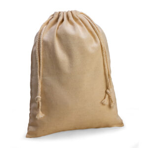 Natural Cotton Fibre Drawstring Bag – 38.5cm