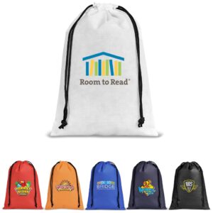 Fun Foldable Drawstring Bag – Cute Animals Themes