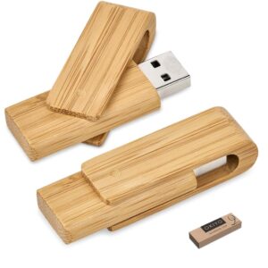 Okiyo Eco Friendly Bakemono 32GB Bamboo Memory Stick
