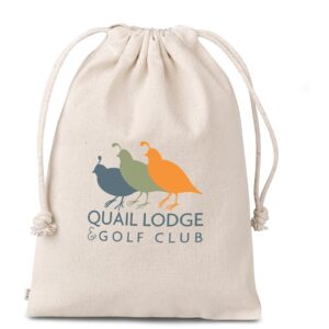 Okiyo Eco Friendly Chikara Cotton Midi Drawstring Pouch