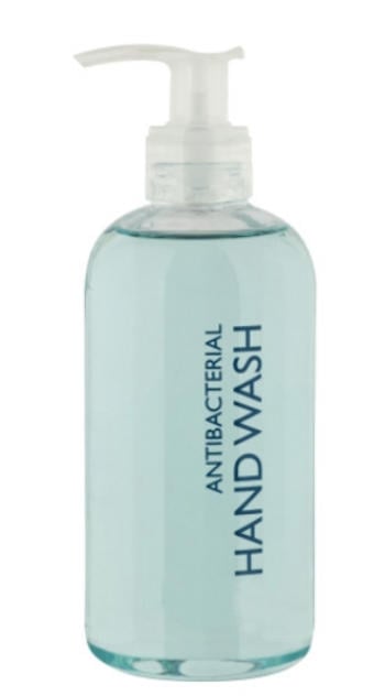 250ml liquid hand soap with pump dispenser – Min 150 Units