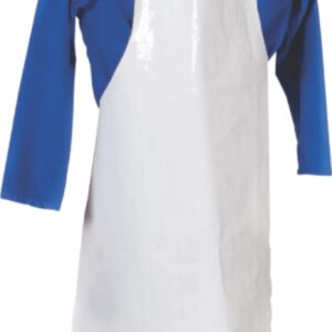 Apron Pvc White 110 X 70Cm