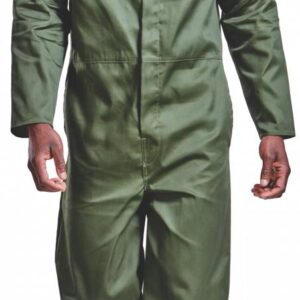 Boiler Suit Acid Resistant Green. Sizes 34 – 60