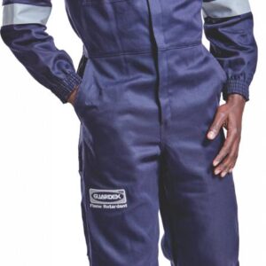 Boiler Suit Reflective Tape Guardex Navy. Sizes 34 – 60