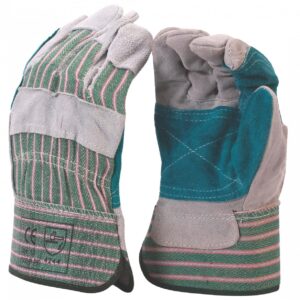 Leather Glove Conti Suittripe Reinforce Green