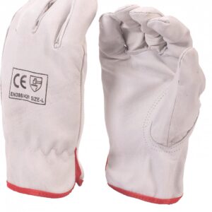 Leather Glove Vipweld Khaki/Stone Thumb Xl