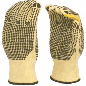 Cotton Protective Gloves Supergrip Double Dotted