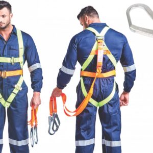 Scafhold Hook Harness double & Safety Belt Lany
